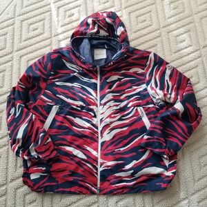 MONCLER CHARDON Giubotto Jacket Polyester Red Blue G10911A74900 5955K Men's TG 7